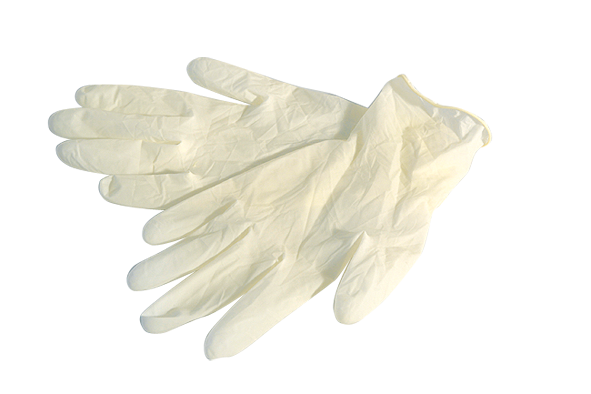 H82 Latex-Handschuhe puderfrei Größe L